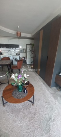 Квартира 1+1 с видом на море и крепость, 75 кв.м. В ЖК уровня 5 звезд в Оба - Ракурс 33