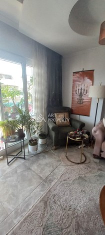 Квартира 1+1 с видом на море и крепость, 75 кв.м. В ЖК уровня 5 звезд в Оба - Ракурс 35