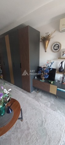 Квартира 1+1 с видом на море и крепость, 75 кв.м. В ЖК уровня 5 звезд в Оба - Ракурс 36