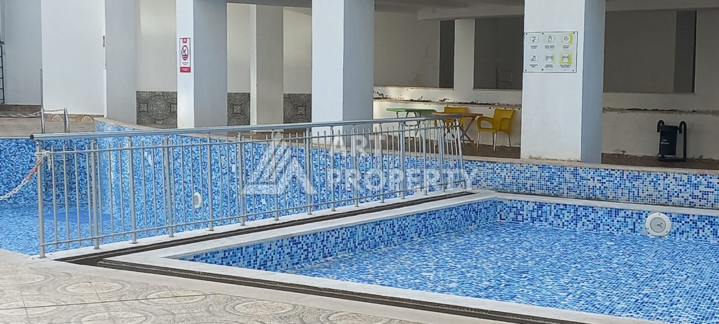 Квартира 1+1 с видом на море и крепость, 75 кв.м. В ЖК уровня 5 звезд в Оба - Ракурс 42