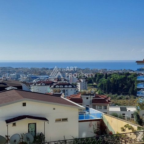 Квартира 1+1 с видом на море и крепость, 75 кв.м. В ЖК уровня 5 звезд в Оба - Ракурс 55