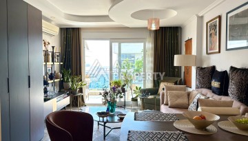 Квартира 1+1 с видом на море и крепость, 75 кв.м. В ЖК уровня 5 звезд в Оба - Ракурс 79