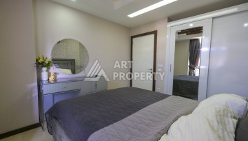 Меблированная квартира 1+1 с видом на море и горы в Махмутларе, в комплексе с бассейном на крыше - Ракурс 17