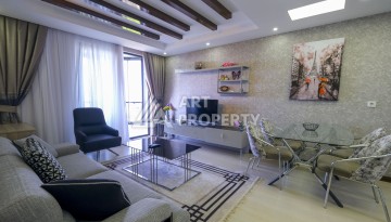 Меблированная квартира 1+1 с видом на море и горы в Махмутларе, в комплексе с бассейном на крыше - Ракурс 22