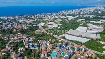 Меблированная двухкомнатная 1+1 с видом на море в Каргыджаке, 60 кв.м. - Ракурс 2