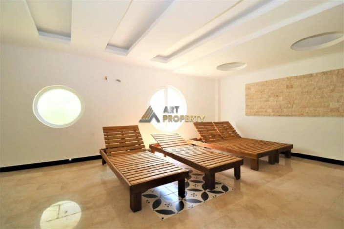 Уютные трехкомнатные апартаменты у Средиземного моря в элитном районе Кестель,Алания, 90 м2. - Ракурс 2