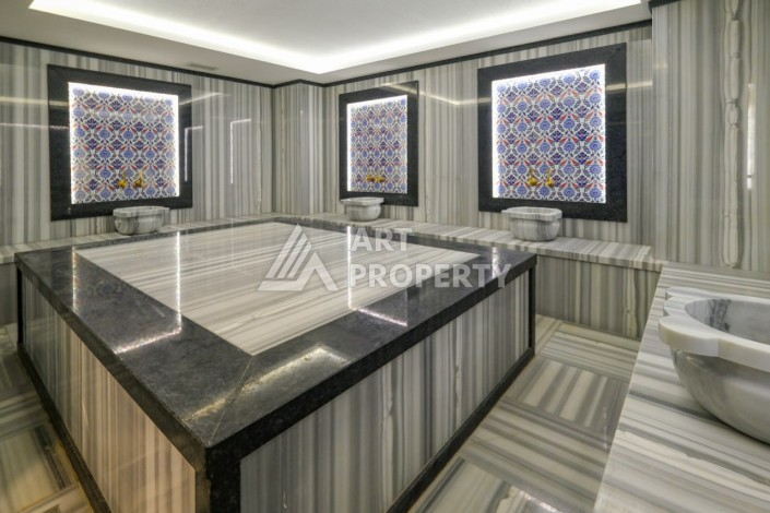 Меблированная двухкомнатная 1+1 с видом на море в Каргыджаке, 60 кв.м. - Ракурс 5