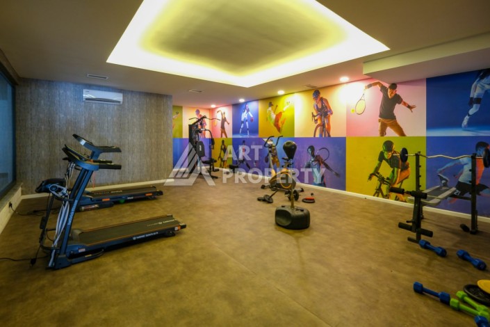 Меблированная двухкомнатная 1+1 с видом на море в Каргыджаке, 60 кв.м. - Ракурс 8