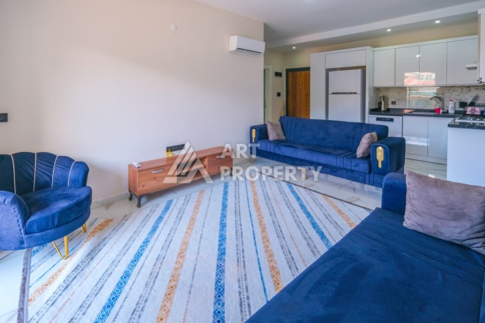 Меблированная двухкомнатная 1+1 с видом на море в Каргыджаке, 60 кв.м. - Ракурс 10