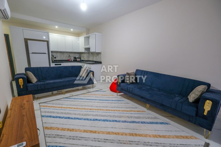 Меблированная двухкомнатная 1+1 с видом на море в Каргыджаке, 60 кв.м. - Ракурс 14