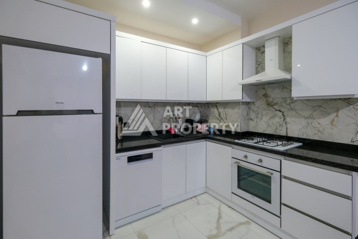 Меблированная двухкомнатная 1+1 с видом на море в Каргыджаке, 60 кв.м. - Ракурс 15