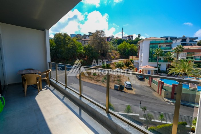 Меблированная двухкомнатная 1+1 с видом на море в Каргыджаке, 60 кв.м. - Ракурс 17