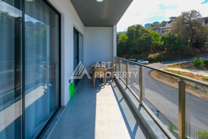 Меблированная двухкомнатная 1+1 с видом на море в Каргыджаке, 60 кв.м. - Ракурс 18