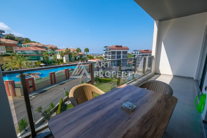 Меблированная двухкомнатная 1+1 с видом на море в Каргыджаке, 60 кв.м. - Ракурс 19