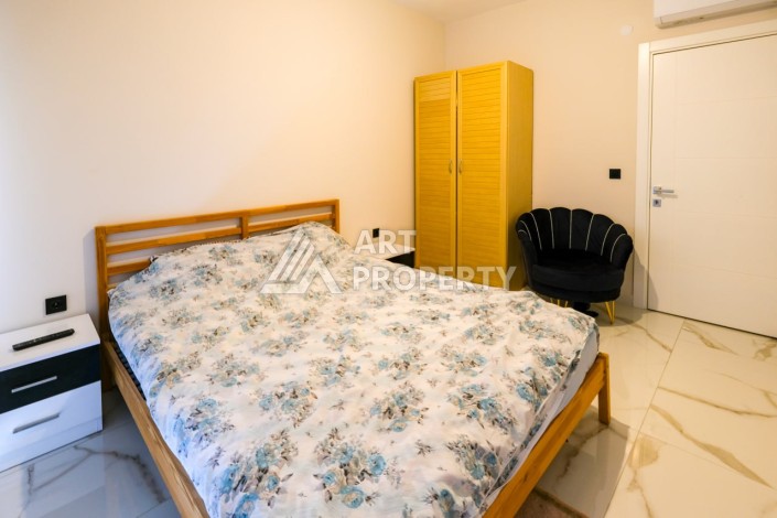 Меблированная двухкомнатная 1+1 с видом на море в Каргыджаке, 60 кв.м. - Ракурс 21