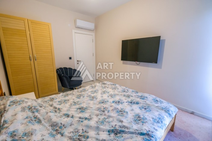 Меблированная двухкомнатная 1+1 с видом на море в Каргыджаке, 60 кв.м. - Ракурс 22