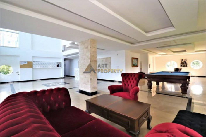 Уютные трехкомнатные апартаменты у Средиземного моря в элитном районе Кестель,Алания, 90 м2. - Ракурс 5