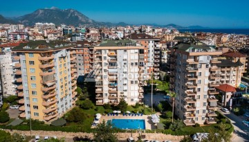 Большая квартира 1+1 в 600 метрах от пляжа Кейкубад в центре Алании - Ракурс 5