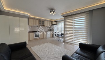 Большая квартира 1+1 в 600 метрах от пляжа Кейкубад в центре Алании - Ракурс 11