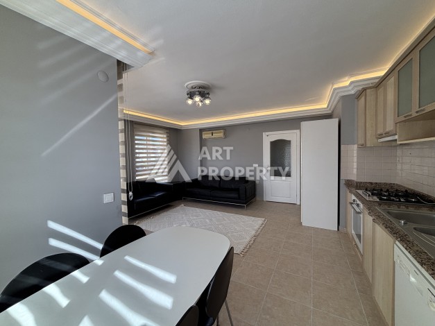 Большая квартира 1+1 в 600 метрах от пляжа Кейкубад в центре Алании - Ракурс 12