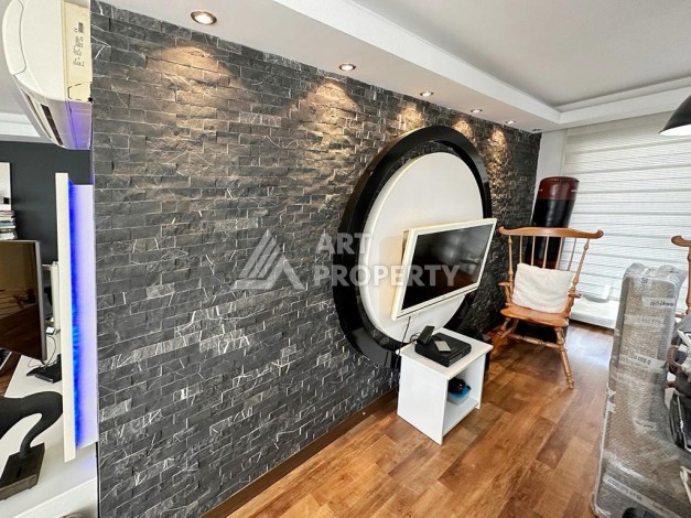 Просторная квартира 2+1 с видом на горы в районе пляжа Клеопатры - Ракурс 5