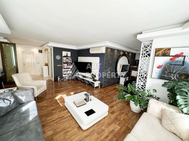 Просторная квартира 2+1 с видом на горы в районе пляжа Клеопатры - Ракурс 8