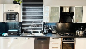 Просторная квартира 2+1 с видом на горы в районе пляжа Клеопатры - Ракурс 12