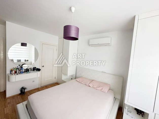 Просторная квартира 2+1 с видом на горы в районе пляжа Клеопатры - Ракурс 16