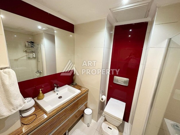 Просторная квартира 2+1 с видом на горы в районе пляжа Клеопатры - Ракурс 23