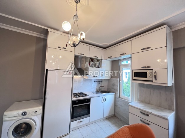 Квартира 1+1 в центре Алании, в 100 метрах от пляжа Кейкубад - Ракурс 12