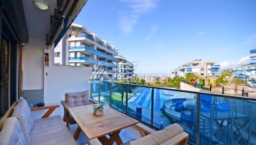 Садовый дуплекс 2+1 в элитной резиденции, 120 кв.м. Каргыджак, Алания - Ракурс 1