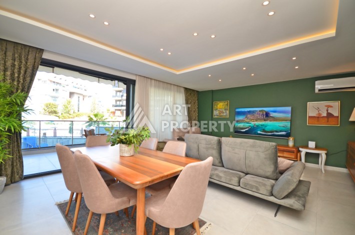 Садовый дуплекс 2+1 в элитной резиденции, 120 кв.м. Каргыджак, Алания - Ракурс 4