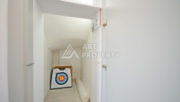 Садовый дуплекс 2+1 в элитной резиденции, 120 кв.м. Каргыджак, Алания - Ракурс 9