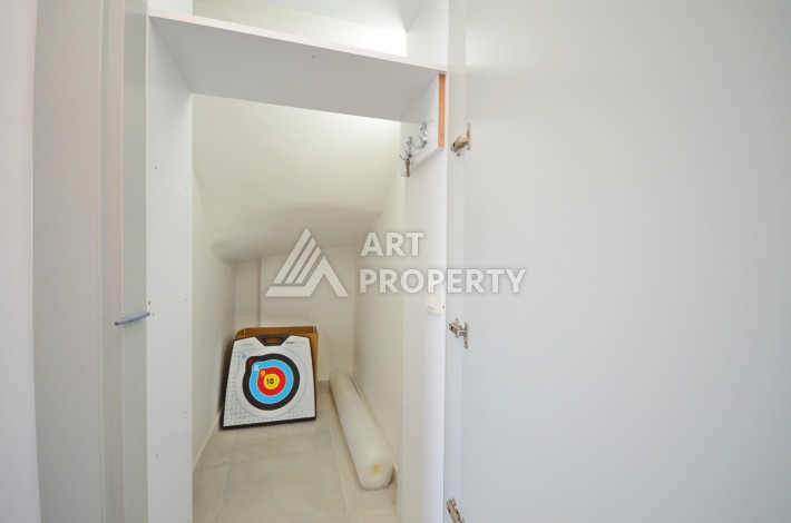 Садовый дуплекс 2+1 в элитной резиденции, 120 кв.м. Каргыджак, Алания - Ракурс 8