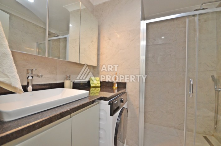 Садовый дуплекс 2+1 в элитной резиденции, 120 кв.м. Каргыджак, Алания - Ракурс 14