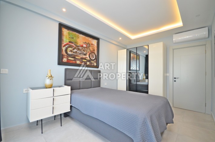 Садовый дуплекс 2+1 в элитной резиденции, 120 кв.м. Каргыджак, Алания - Ракурс 18