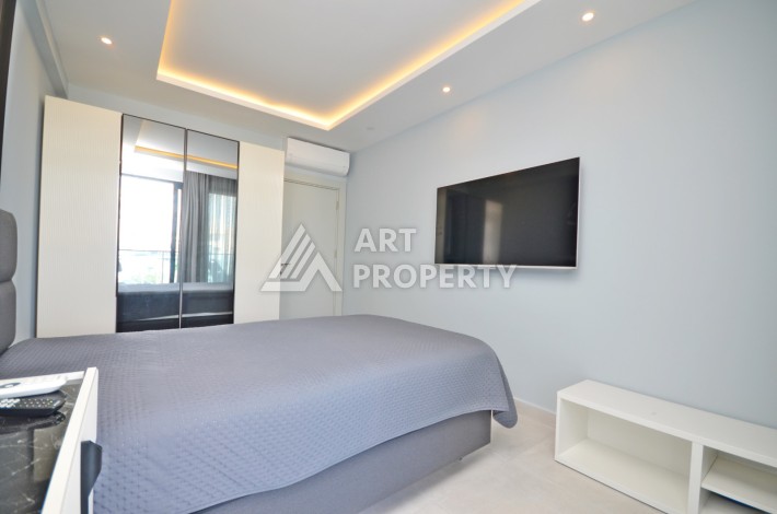 Садовый дуплекс 2+1 в элитной резиденции, 120 кв.м. Каргыджак, Алания - Ракурс 19