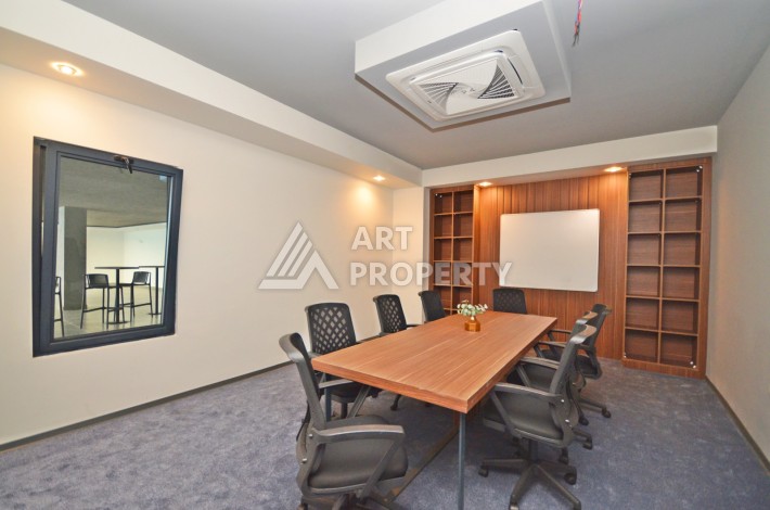 Садовый дуплекс 2+1 в элитной резиденции, 120 кв.м. Каргыджак, Алания - Ракурс 28