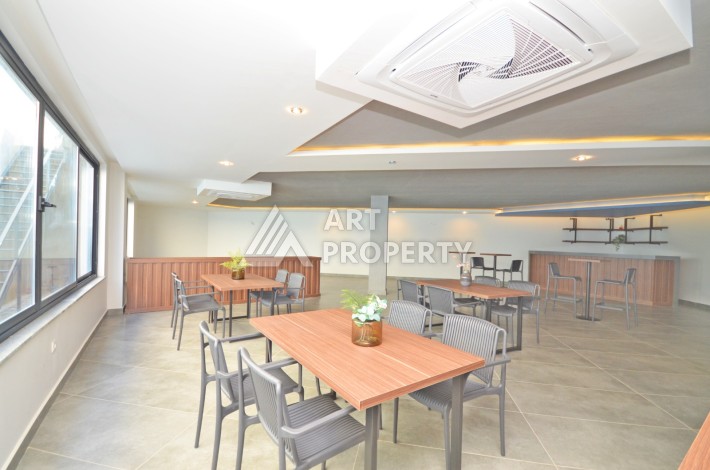 Садовый дуплекс 2+1 в элитной резиденции, 120 кв.м. Каргыджак, Алания - Ракурс 29