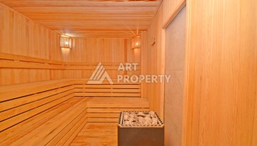 Садовый дуплекс 2+1 в элитной резиденции, 120 кв.м. Каргыджак, Алания - Ракурс 33