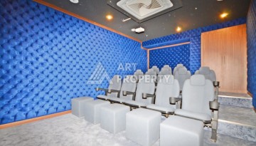 Садовый дуплекс 2+1 в элитной резиденции, 120 кв.м. Каргыджак, Алания - Ракурс 36