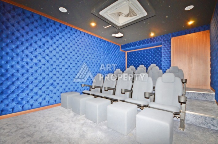 Садовый дуплекс 2+1 в элитной резиденции, 120 кв.м. Каргыджак, Алания - Ракурс 35