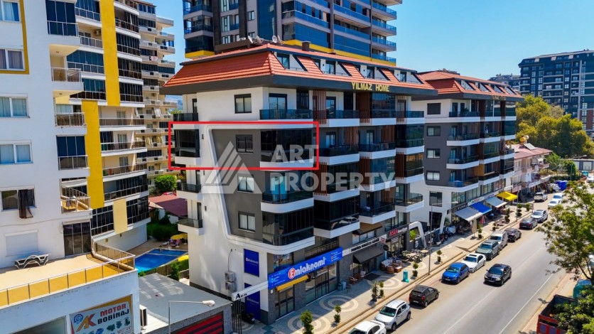 Стильная квартира 1+1 в Махмутларе. Всего 400 м до моря - Ракурс 3