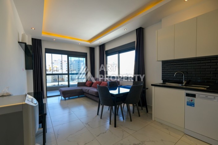 Стильная квартира 1+1 в Махмутларе. Всего 400 м до моря - Ракурс 8