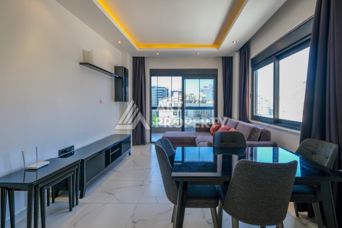 Стильная квартира 1+1 в Махмутларе. Всего 400 м до моря - Ракурс 9