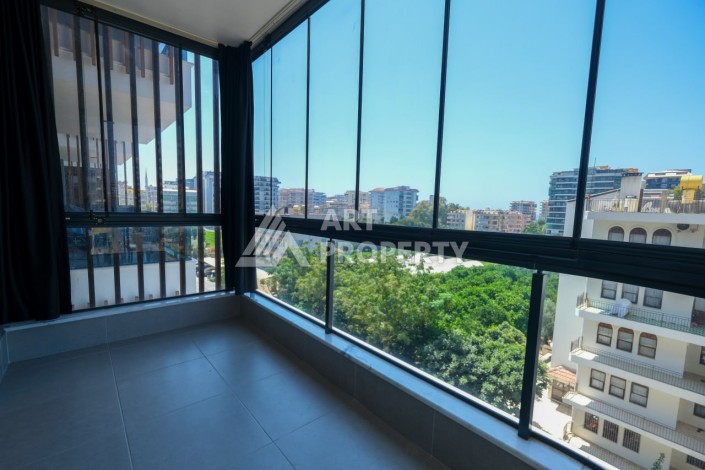 Стильная квартира 1+1 в Махмутларе. Всего 400 м до моря - Ракурс 13