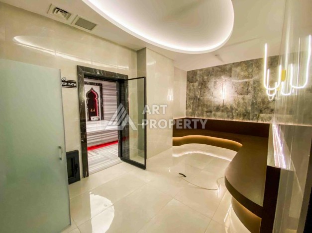 Меблированная квартира 1+1 в престижном комплексе Махмутлара. До моря 650 м. - Ракурс 8