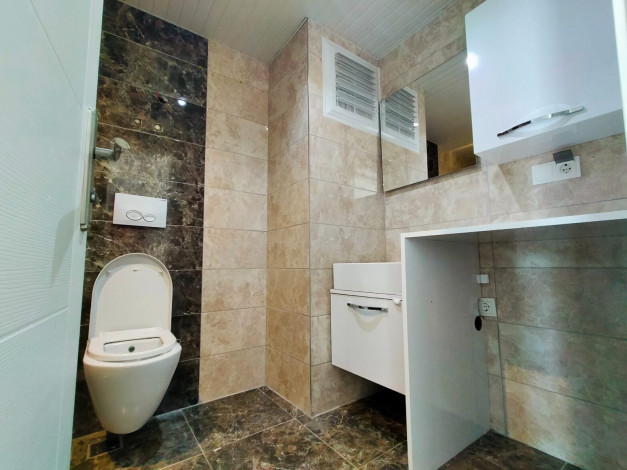 Уютные трехкомнатные апартаменты у Средиземного моря в элитном районе Кестель,Алания, 90 м2. - Ракурс 29