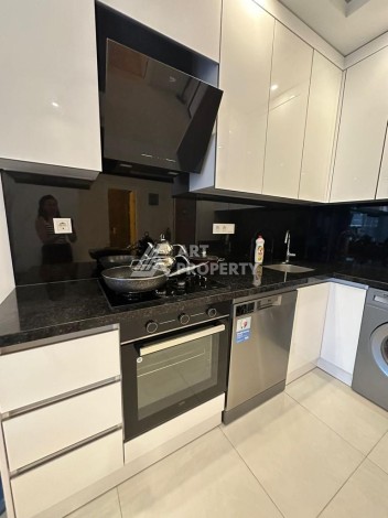 Меблированная квартира 1+1 в престижном комплексе Махмутлара. До моря 650 м. - Ракурс 33