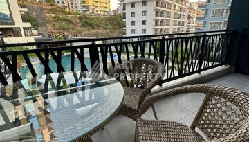 Меблированная квартира 1+1 в престижном комплексе Махмутлара. До моря 650 м. - Ракурс 41